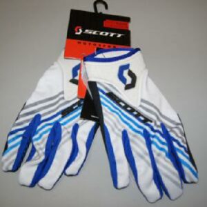 Scott Glove 250 Series 11 White/Blue S