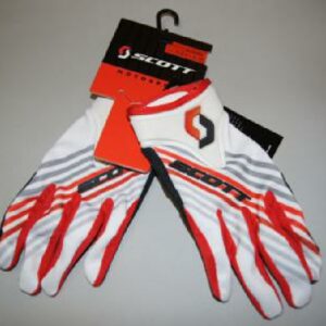 Scott Glove 250 Series 11 White/Red L