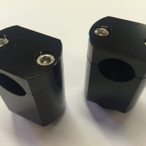 KLS Styrholder Forhøjerkit 5cm Sort 2stk