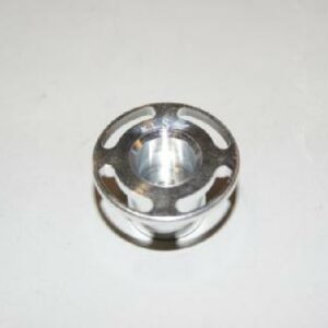 Holder gummi ved forgaffel 6mm sølv